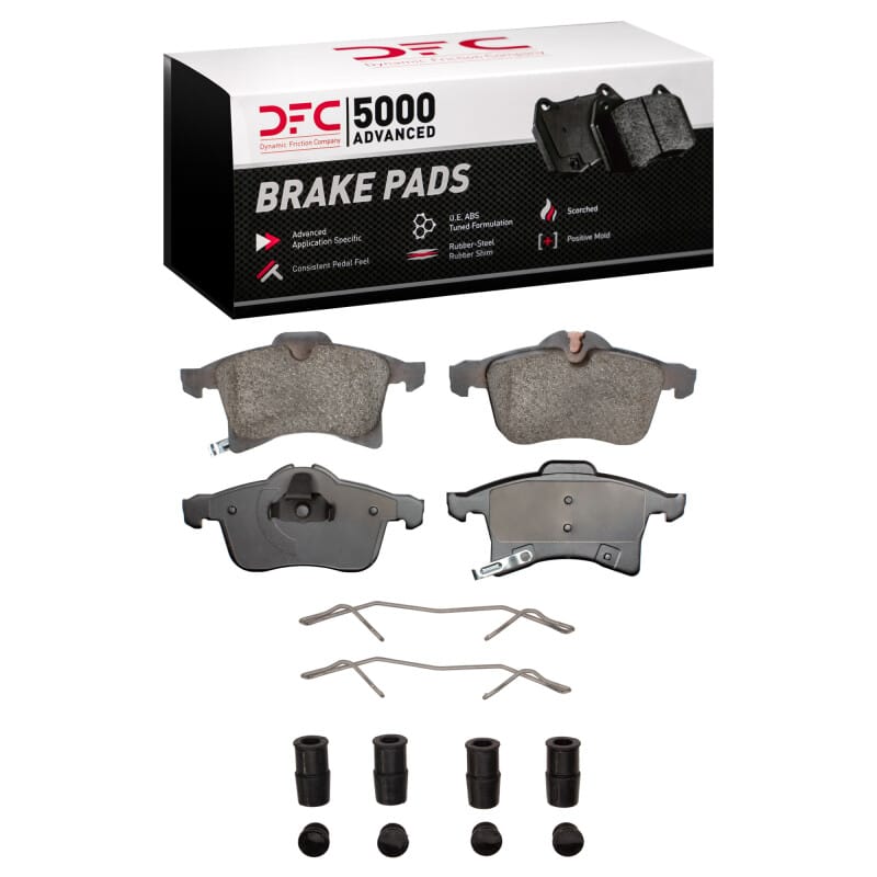 DFC — DFC 04-08 Chevrolet Zafira (Mexico) Front 5000 Advanced Ceramic Brake Pads and Hardware Kit
DFC Brake Pad Set