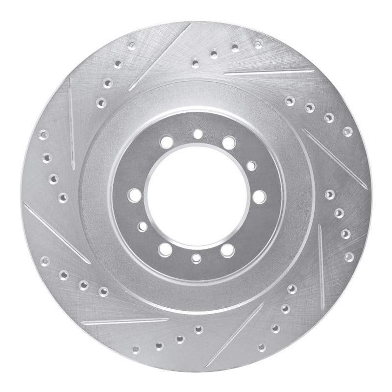 R1 Concepts — R1 98-04 Mitsubishi Montero Front Left Drilled & Slotted Silver Brake Rotor
R1 Brake Rotor Drill