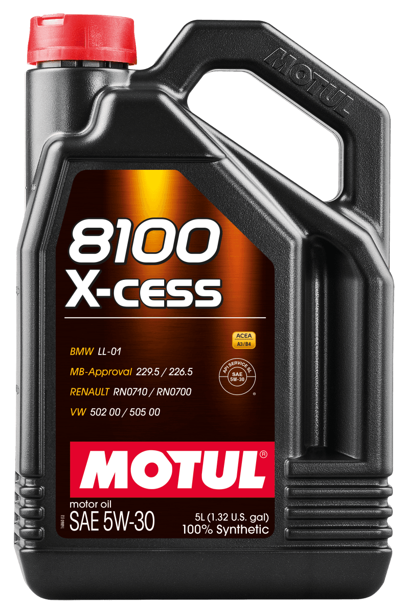 Motul — Motul Synthetic Engine Oil 8100 5W30 X-CESS 5L