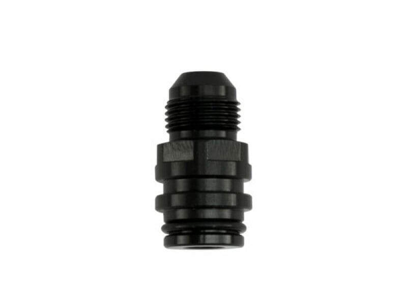 Turbosmart — Turbosmart -8AN Centre Black Oil Cap