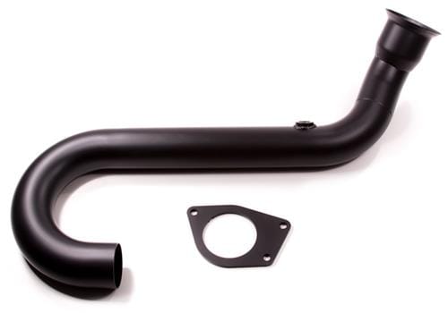 Innovative Mounts — Innovative 05-15 Lotus Elise K-Series Black Steel Exhaust Mid-Pipe (Requires DC Sports Header)