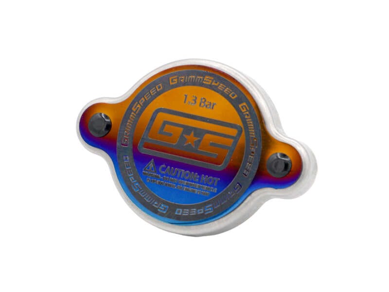 GrimmSpeed — GrimmSpeed Titanium Radiator Cap - 1.3 Bar