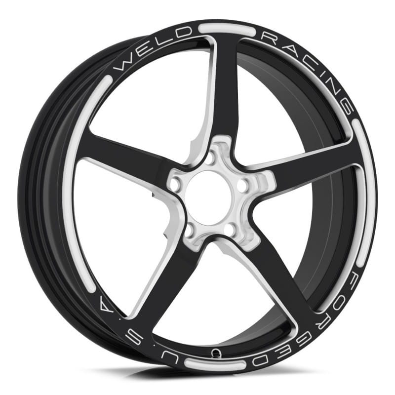 Weld — Weld Alumastar 1-Piece 18x6 / 5x115 BP / 2.7in. BS Black Wheel - Non-Beadlock