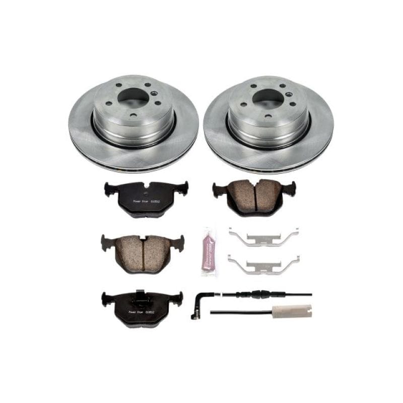 PowerStop — Power Stop 06-07 BMW 530xi Rear Autospecialty Brake Kit