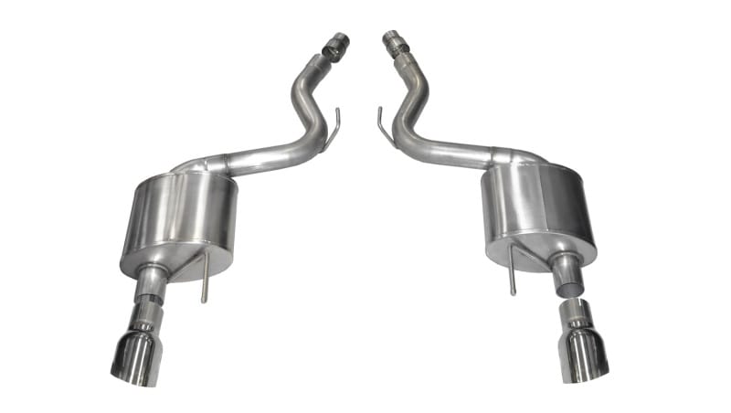 CORSA Performance — Corsa 2015-2017 Ford Mustang GT 5.0 3in Axle Back Exhaust Polish Dual 4.5in Tip Sport
Exhaust