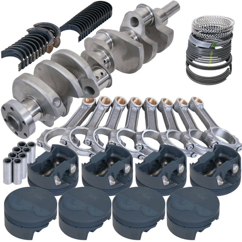 Eagle — Eagle Ford 302 TW Heads 3.400in Crank 5.400in I-Beam Rods -6cc 4.040in Pistons Rotating Assembly
Pro Street Assembly
