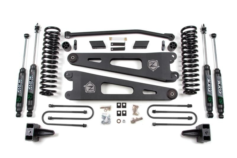 Zone Offroad — Zone Offroad 08-10 Ford SuperDuty 4in Radius Arm System - Gas