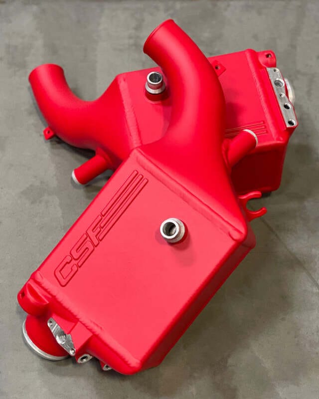 CSF — CSF 2014+ BMW X5M (F95) / X6M (F96) / XM (G09) Charge-Air-Cooler - Bengal Red Matte