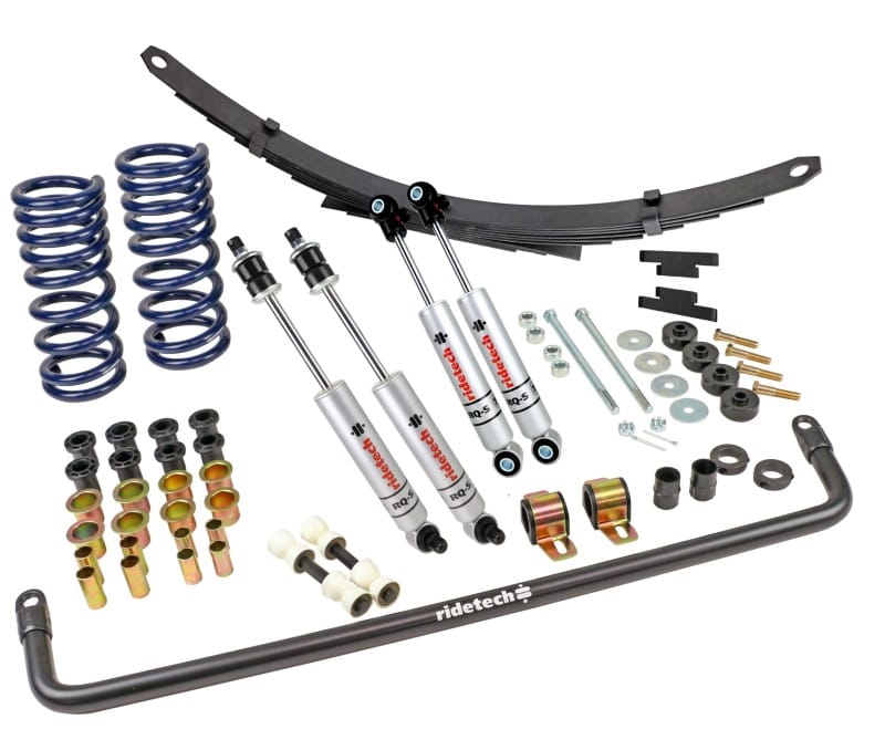 Ridetech — Ridetech 63-82 Chevrolet Corvette StreetGrip Suspension System w/ RQ-S Shocks & Steel Leaf Spring
StreetGrip 63-82 Cor