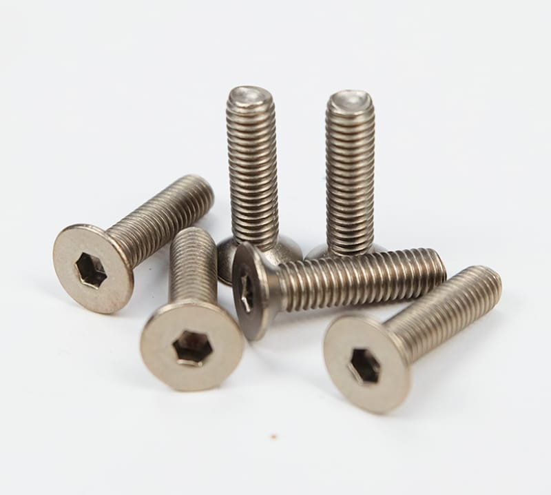 NRG — NRG Titanium Silver Steering Wheel Screw Kit Upgrade- Conical