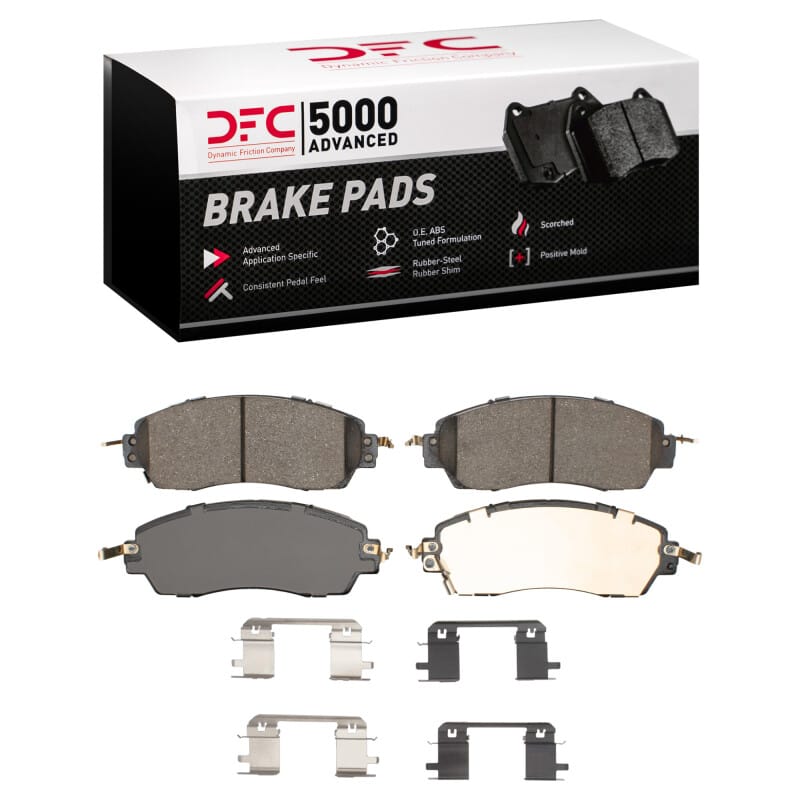 DFC — DFC 23-25 Honda CR-V Front 5000 Advanced Ceramic Brake Pads and Hardware Kit
DFC Brake Pad Set