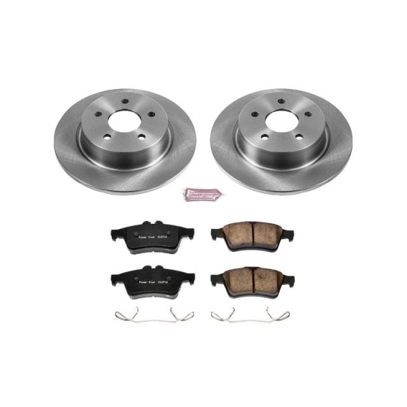 PowerStop — Power Stop 13-18 Ford C-Max Rear Autospecialty Brake Kit