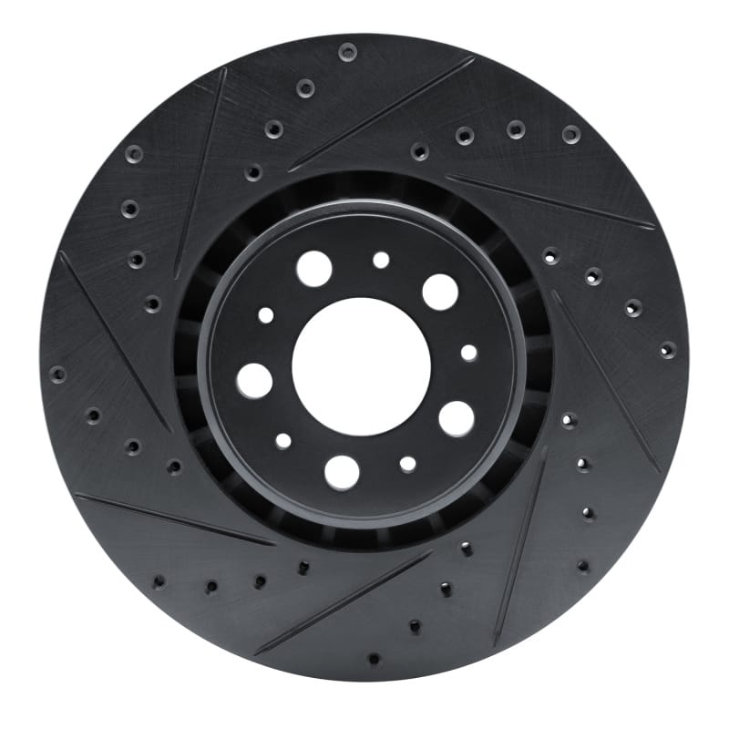 R1 Concepts — R1 03-09 Volvo XC90 Front Left Drilled & Slotted Black Brake Rotor
R1 Brake Rotor Drill