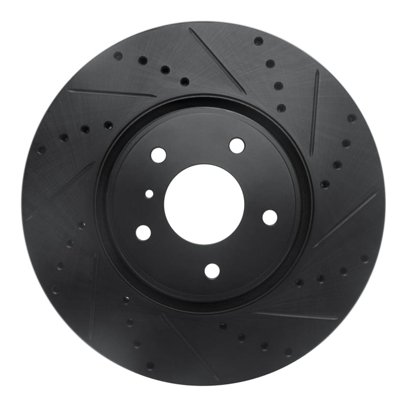 R1 Concepts — R1 05-14 Infiniti FX45 Front Right Drilled & Slotted Black Brake Rotor
R1 Brake Rotor Drill