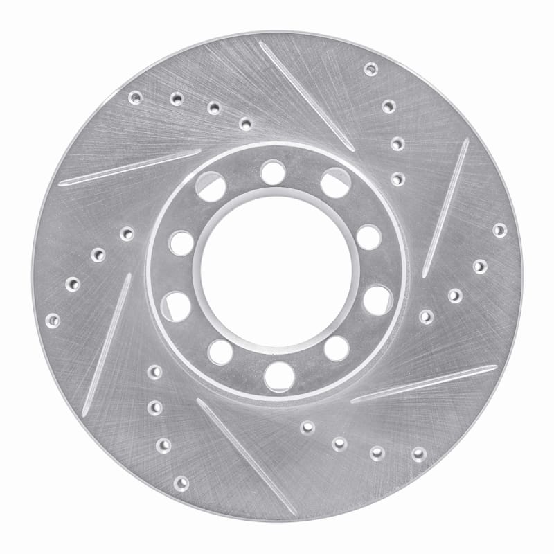 R1 Concepts — R1 72-80 Mercedes-Benz 450SL Front Right Drilled & Slotted Silver Brake Rotor
R1 Brake Rotor Drill