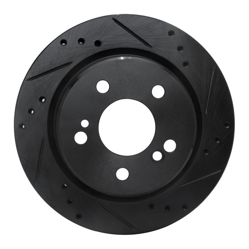 R1 Concepts — R1 92-95 Mercedes-Benz E420 Rear Right Drilled & Slotted Black Brake Rotor
R1 Brake Rotor Drill