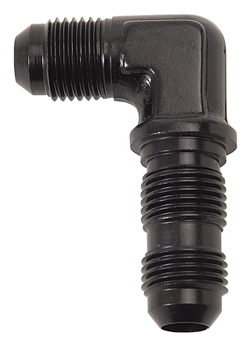 Russell — Russell Performance -6 AN 90 Degree Flare Bulkhead (Black)
Adapter Fitting