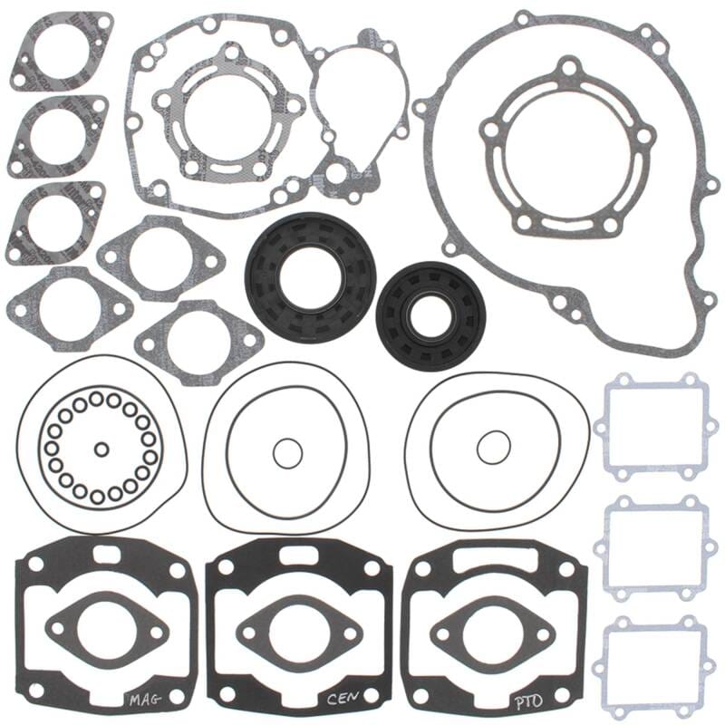 Vertex Pistons — Vertex Gaskets 97-98 Arctic Cat Tigershark 1000 Complete Gasket Kit w/ Oil Seals