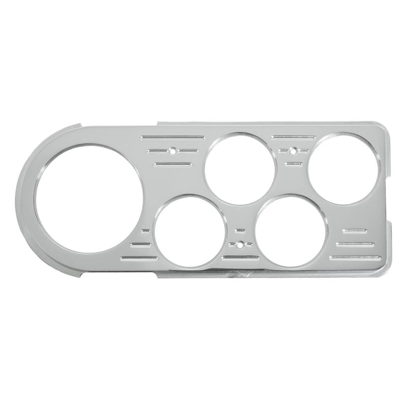 AutoMeter — DASH PANEL, FORD TRUCK 48-50, 1 X 3-1/8", 4 X 2-1/16", BILLET