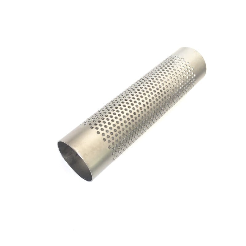 Ticon — Ticon Industries 8in OAL 2.0in Perforated Titanium Punch Tube