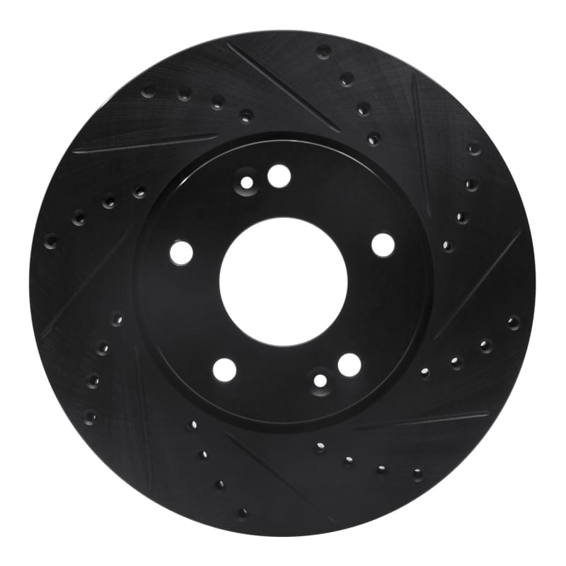 R1 Concepts — R1 07-10 Kia Rondo (Canada) Front Right Drilled & Slotted Black Brake Rotor
R1 Brake Rotor Drill