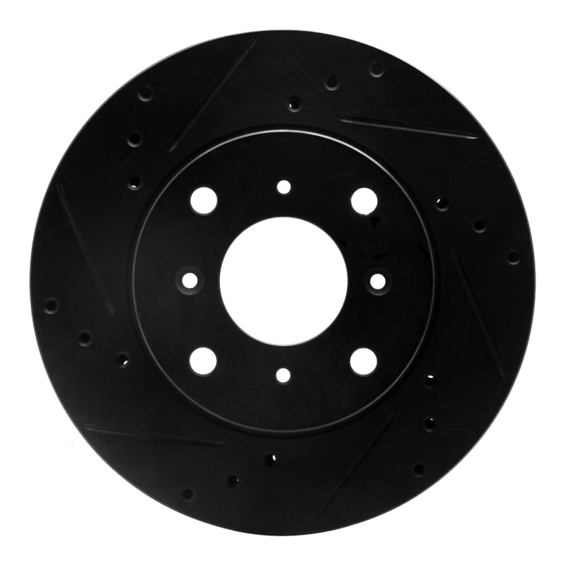 R1 Concepts — R1 92-96 Honda Prelude Front Left Drilled & Slotted Black Brake Rotor
R1 Brake Rotor Drill
