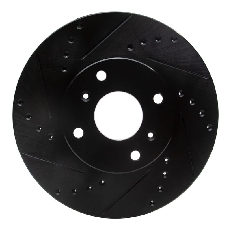 R1 Concepts — R1 98-99 Acura CL Front Left Drilled & Slotted Black Brake Rotor
R1 Brake Rotor Drill