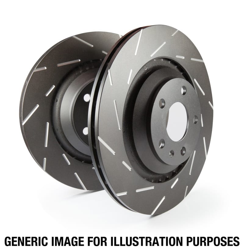 EBC — EBC 84-92 Rover Mini 1.0 USR Slotted Front Rotors