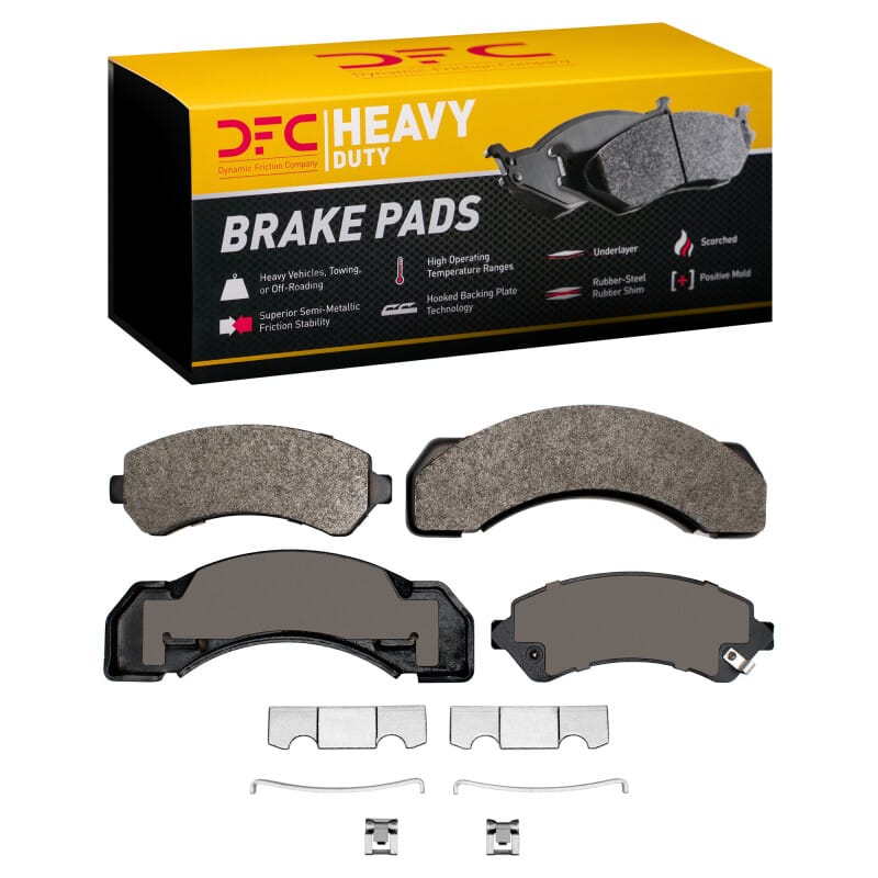 DFC — DFC 73-00 Chevrolet P30 Rear/Front Heavy Duty Pads and Hardware Kit
DFC Brake Pad Set
