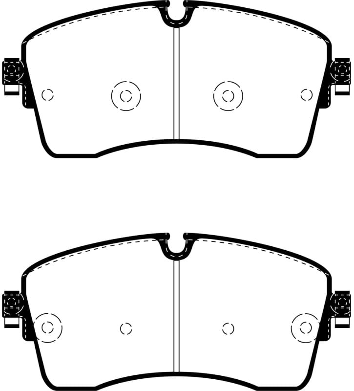 EBC — EBC 2018+ Jaguar E-Pace 2.0L Turbo (246) Yellowstuff Front Brake Pads
Disc Brake Pad