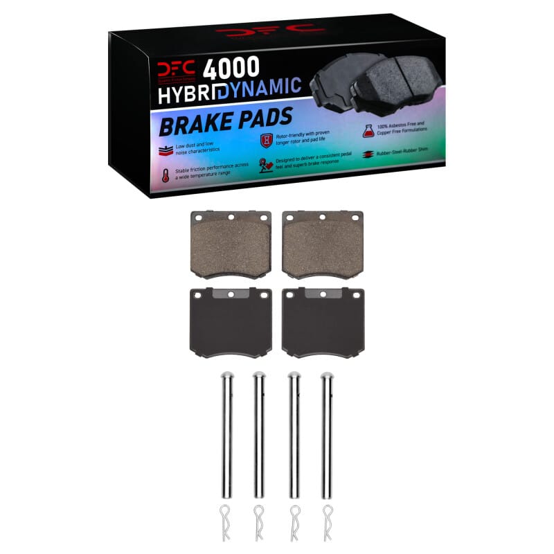 DFC — DFC 72-72 Triumph GT6 Front 4000 HybriDynamic Brake Pads and Hardware Kit
DFC Brake Pad Set