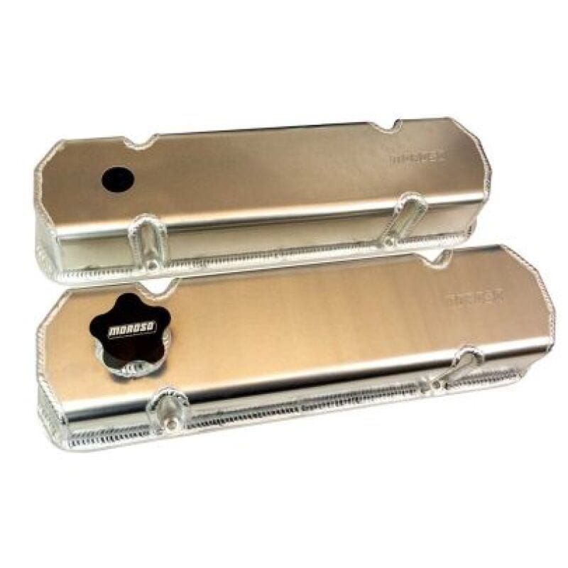 Moroso — Moroso Pontiac 301-455 V8 Fabricated Aluminum Valve Covers