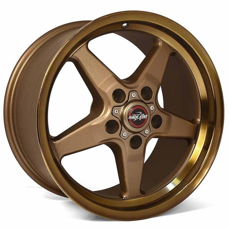 Race Star — Race Star 92 Drag Star Bracket Racer 17x9.5 5x4.75BC 6.875BS Bronze Wheel