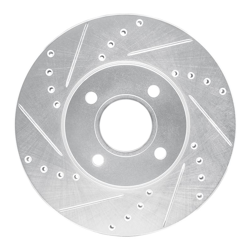 R1 Concepts — R1 05-12 Ford Focus Front Left Drilled & Slotted Silver Brake Rotor
R1 Brake Rotor Drill