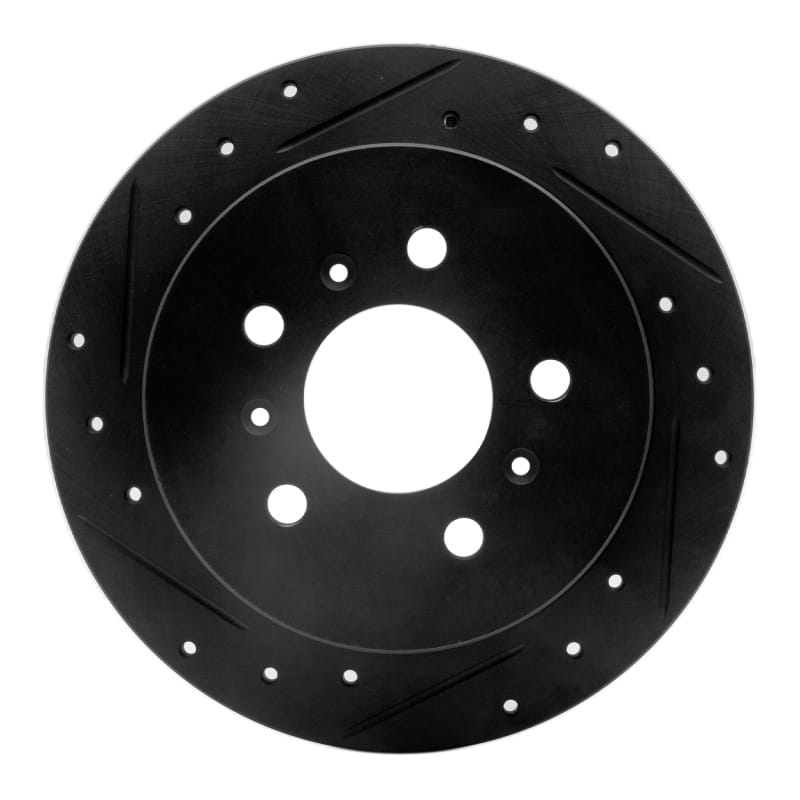 R1 Concepts — R1 06-10 Buick Allure Rear Left Drilled & Slotted Black Brake Rotor
R1 Brake Rotor Drill