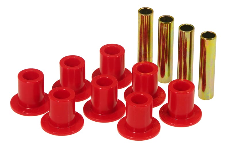 Prothane — Prothane 87-96 Jeep Front Spring & Shackle Bushings - Red
SPRING/SHACKLE BUSH