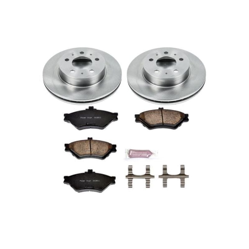 PowerStop — Power Stop 95-97 Ford Crown Victoria Front Autospecialty Brake Kit