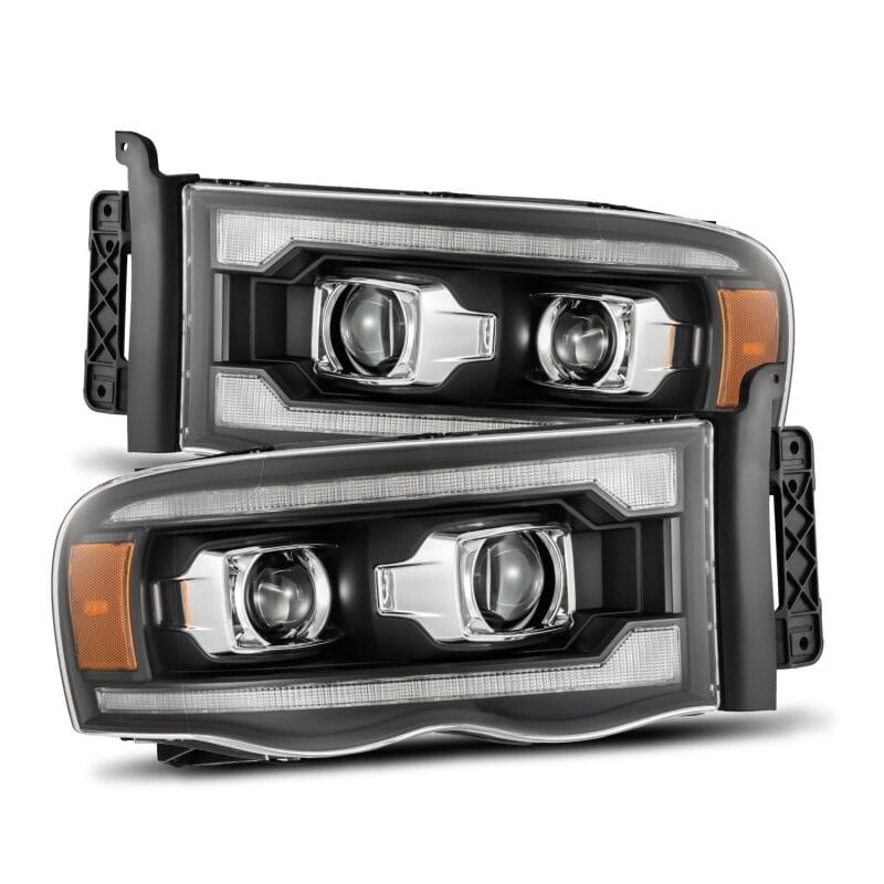 AlphaRex — AlphaRex 02-05 Dodge Ram 1500 PRO-Series Projector Headlights Plank Style Chrome w/Seq Signal
Projector Headlights