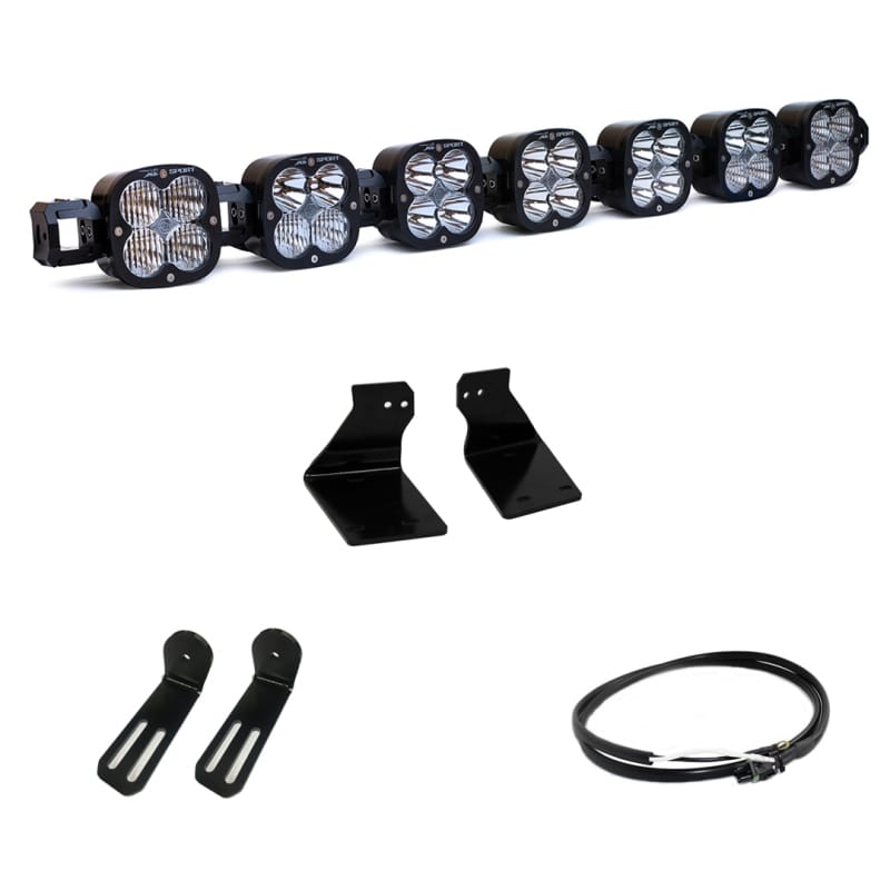Baja Designs — Baja Designs 2020+ Ford Super Duty 7 XL Linkable Light Kit w/ Upfitter