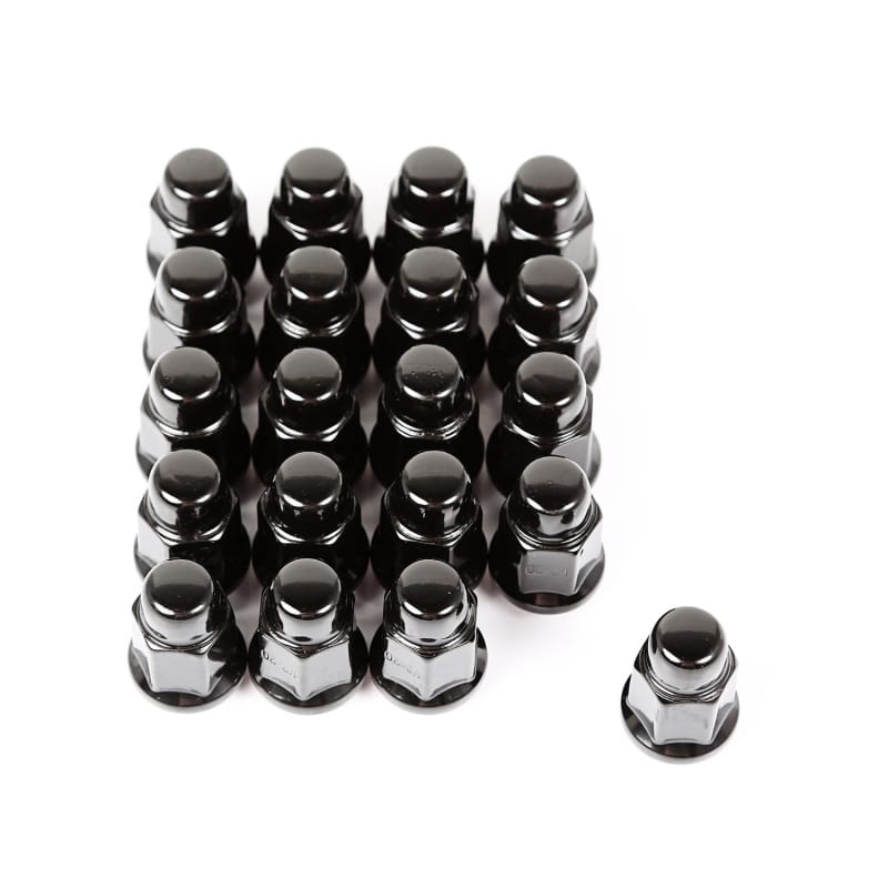 Rugged Ridge — Rugged Ridge Wheel Lug Nut Set of 20 Black 1/2-20
OFFROAD_PERFORMANCEU