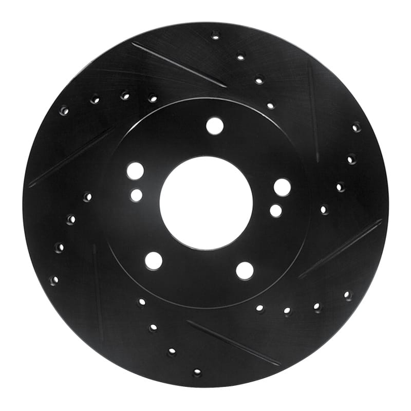 R1 Concepts — R1 89-99 Infiniti I30 Front Right Drilled & Slotted Black Brake Rotor
R1 Brake Rotor Drill