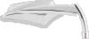 Bikers Choice — Bikers Choice 65-Up Chrome Angler Mirror Universal Custom Pair