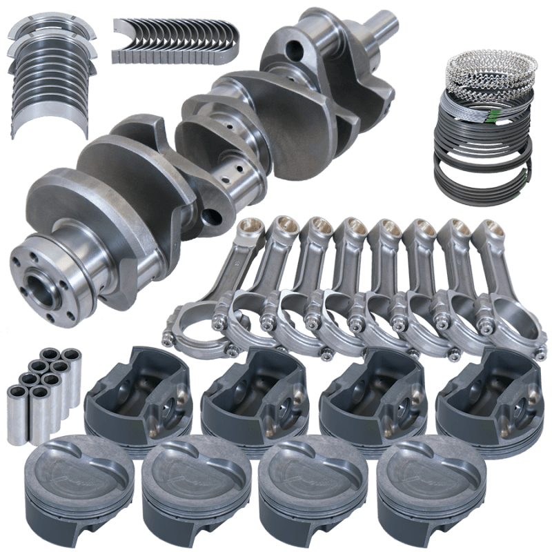 Eagle — Eagle Ford 351W 4.000in Crank 6.250in I-Beam Rods -26cc Inv Dome 4.125in Pistons Rotating Assembly
Street & Strip Assy