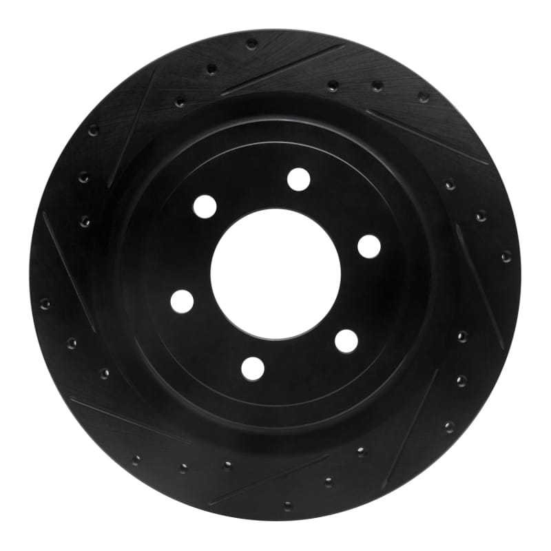 R1 Concepts — R1 21-25 Ford F-150 4WD Rear Left Drilled & Slotted Black Brake Rotor
Disc Brake Rotor