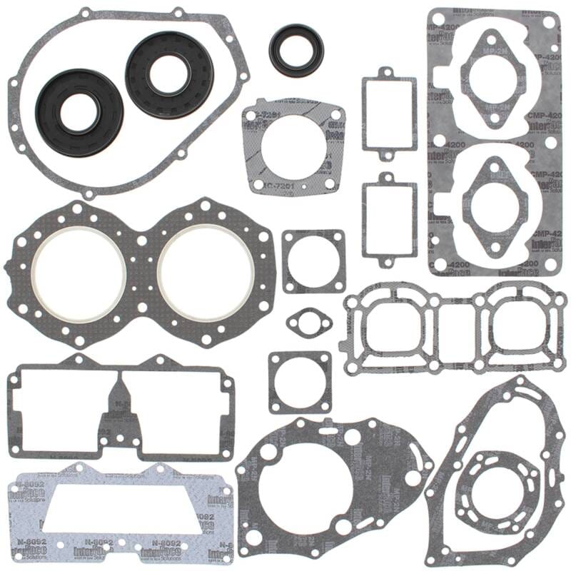 Vertex Pistons — Vertex Gaskets 94-95 Yamaha 700 FX1 Complete Gasket Kit w/ Oil Seals