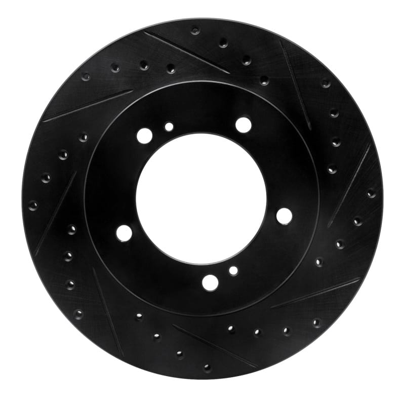 R1 Concepts — R1 96-98 Suzuki Sidekick Front Right Drilled & Slotted Black Brake Rotor
R1 Brake Rotor Drill