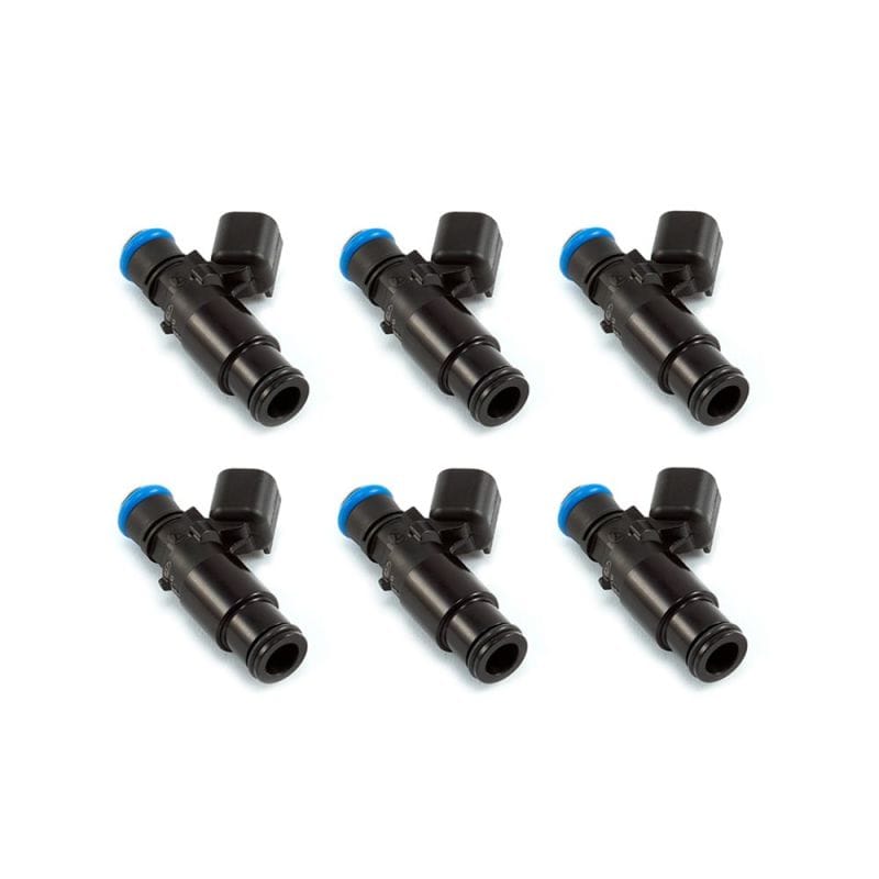 Injector Dynamics — Injector Dynamics ID1050X Injectors 14mm (Black) Adaptor Bottom (Set of 6)