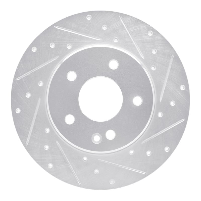 R1 Concepts — R1 97-98 Mercedes-Benz C230 Front Right Drilled & Slotted Silver Brake Rotor
R1 Brake Rotor Drill