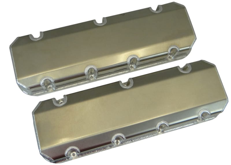 Moroso — Moroso Brodix SR20/Dart Pro1 Valve Cover - 3in - No Logo - Exhaust & Intake Pockets - Alum - Pair