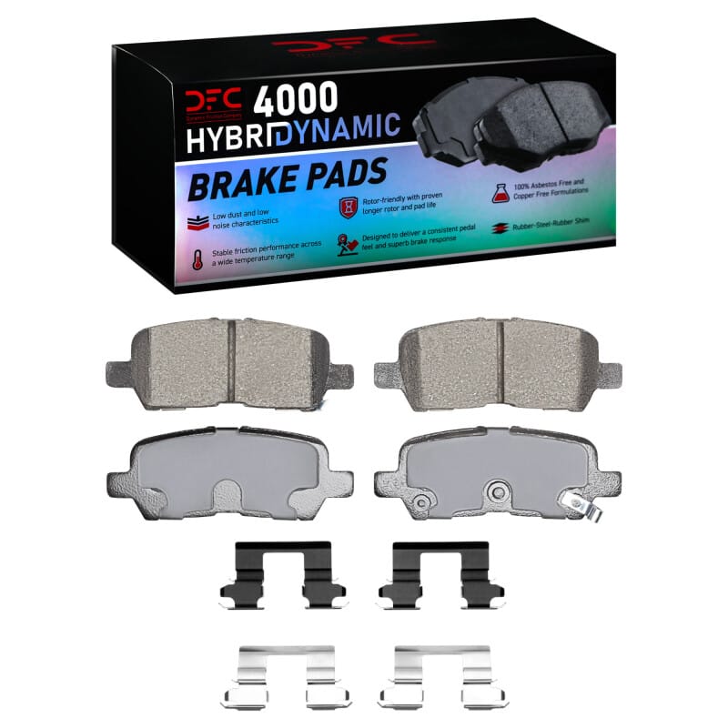 DFC — DFC 04-16 Buick Allure Rear 4000 HybriDynamic Brake Pads and Hardware Kit
DFC Brake Pad Set